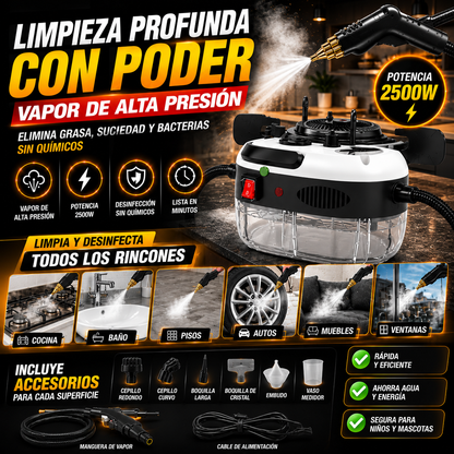 LIMPIADOR A VAPOR ANTI GRASA!